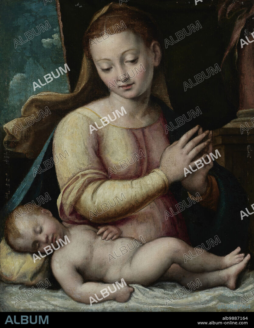 BARBARA LONGHI. Madonna Adoring the Child, c. 1585-1605.
