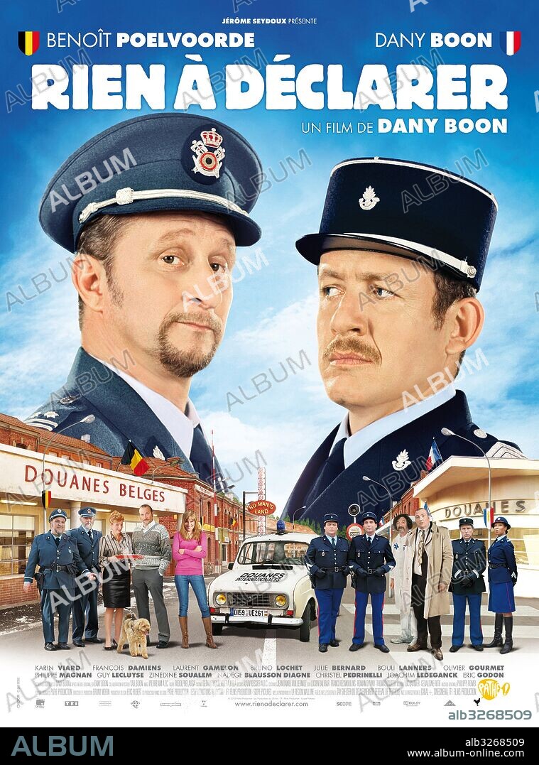 Poster of NOTHING TO DECLARE, 2010 (RIEN A DECLARER), directed by DANY BOON. Copyright SCOPE INVEST.