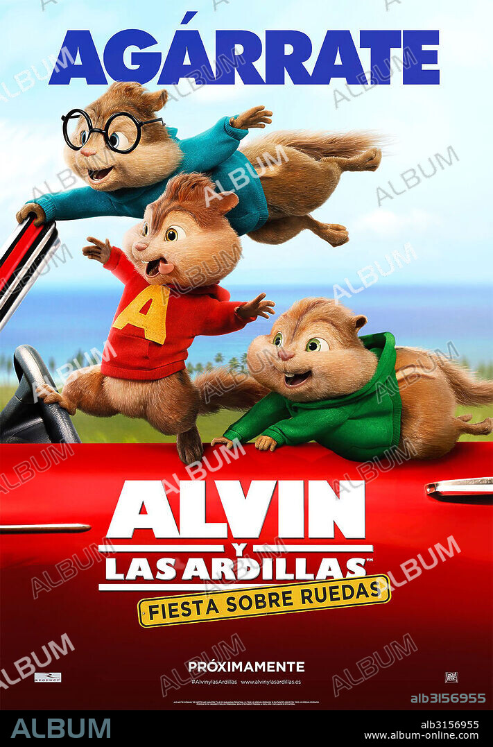 Poster of ALVIN AND THE CHIPMUNKS: THE ROAD CHIP, 2015, directed by WALT BECKER. Copyright FOX 2000 PICTURES/REGENCY ENTERPRISES/BAGDASARIAN PROD/SUNSW.