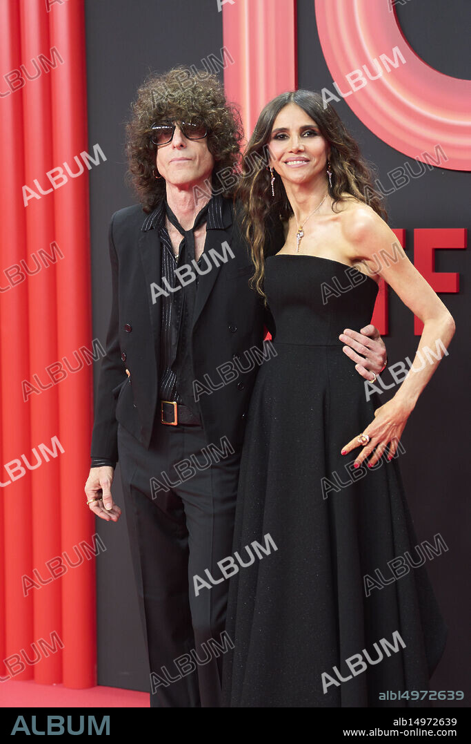 Goya Toledo, Craig Ross attends Netflix Spain's 10th anniversary party red carpet at Galería de Cristal on June 11, 2025 in Madrid, Spain.