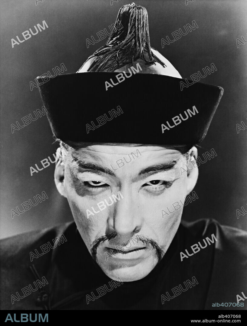 CHRISTOPHER LEE en FU MANCHU: EL FU MANCHU: REGRESO DE FU-MANCHU, 1965 (THE FACE OF FU MANCHU). Copyright HAMMER.