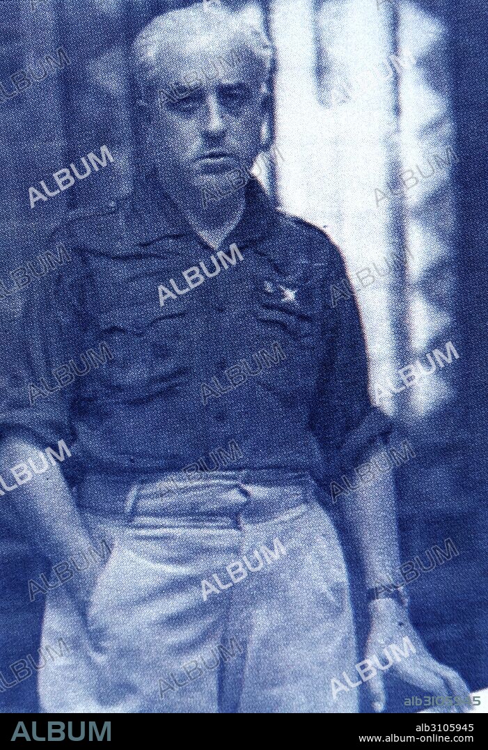 Juan Yagüe y Blanco, 1st Marquis of San Leonardo de Yagüe (1891 – 1952) was a Spanish army officer during the Spanish Civil War, one of the most important in the National side. He became known as the “The Butcher of Badajoz” because he ordered thousands killed, including wounded men in the hospital.