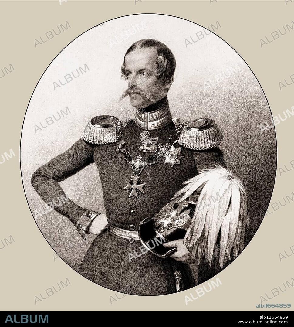 Prince Waldemar of Prussia, Friedrich Wilhelm Waldemar von Preußen, 1817 – 1849.