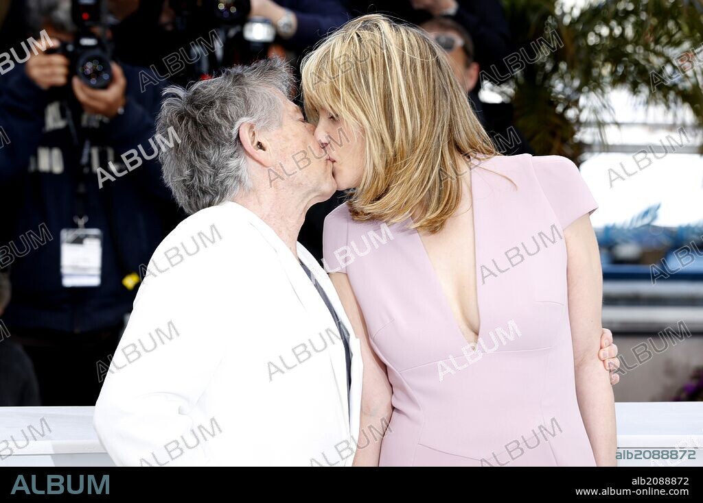 May 25, 2013 - Cannes, France - Roman Polanski and Emmanuelle Seigner attending the 'Venus in Fur' photocall at the 66th Cannes Film Festival. May 25, 2013. 25/05/2013