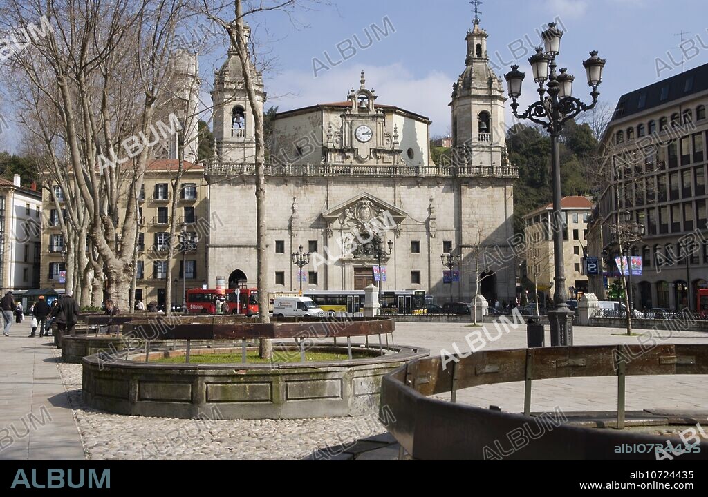 Plaza del Arenal, Bilbao, Bizkaia, Euskadi.