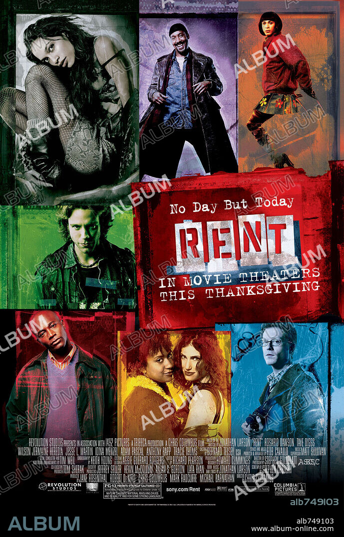 ROSARIO DAWSON in RENT, 2005, directed by CHRIS COLUMBUS. Copyright SONY PICTURES.