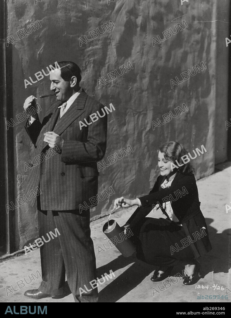 ERNST LUBITSCH and JEANETTE MACDONALD in MONTE CARLO, 1930, directed by ERNST LUBITSCH. Copyright PARAMOUNT PICTURES.