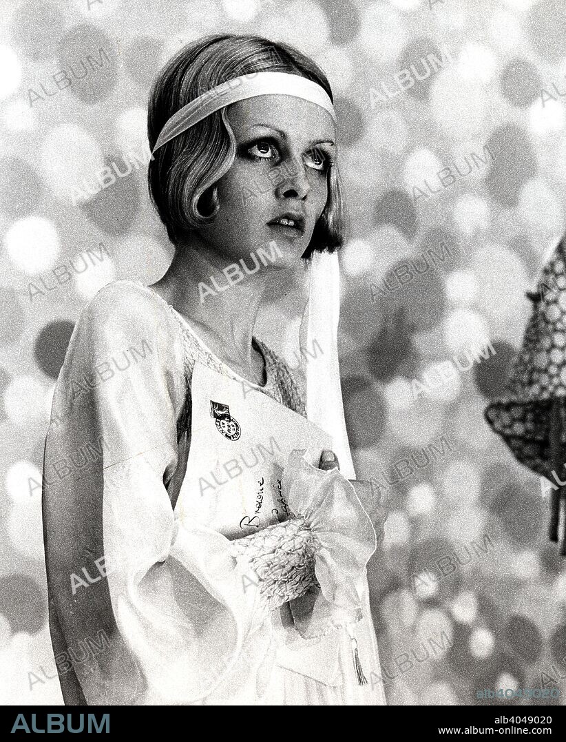 Twiggy Lawson (1949- ), British model, actress and singer, 1971. From the motion picture 'The Boyfriend'.