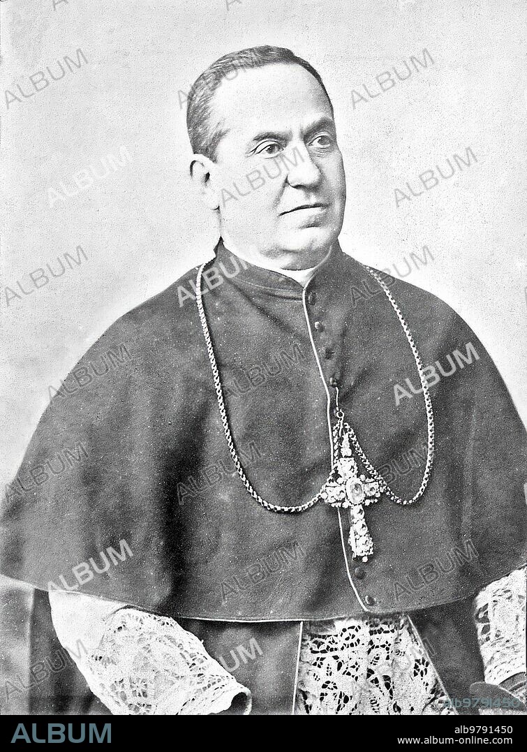August 1915. Illustrious Dead. Cardinal Seraphim Vannutelli, dean of the sacred College, who died in Rome.