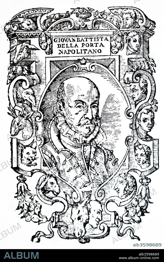 Giambattista della Porta (1535 - 1615), also known as Giovanni Battista Della Porta, was an Italian scholar, polymath and playwright who lived in Naples at the time of the Scientific Revolution and Reformation.