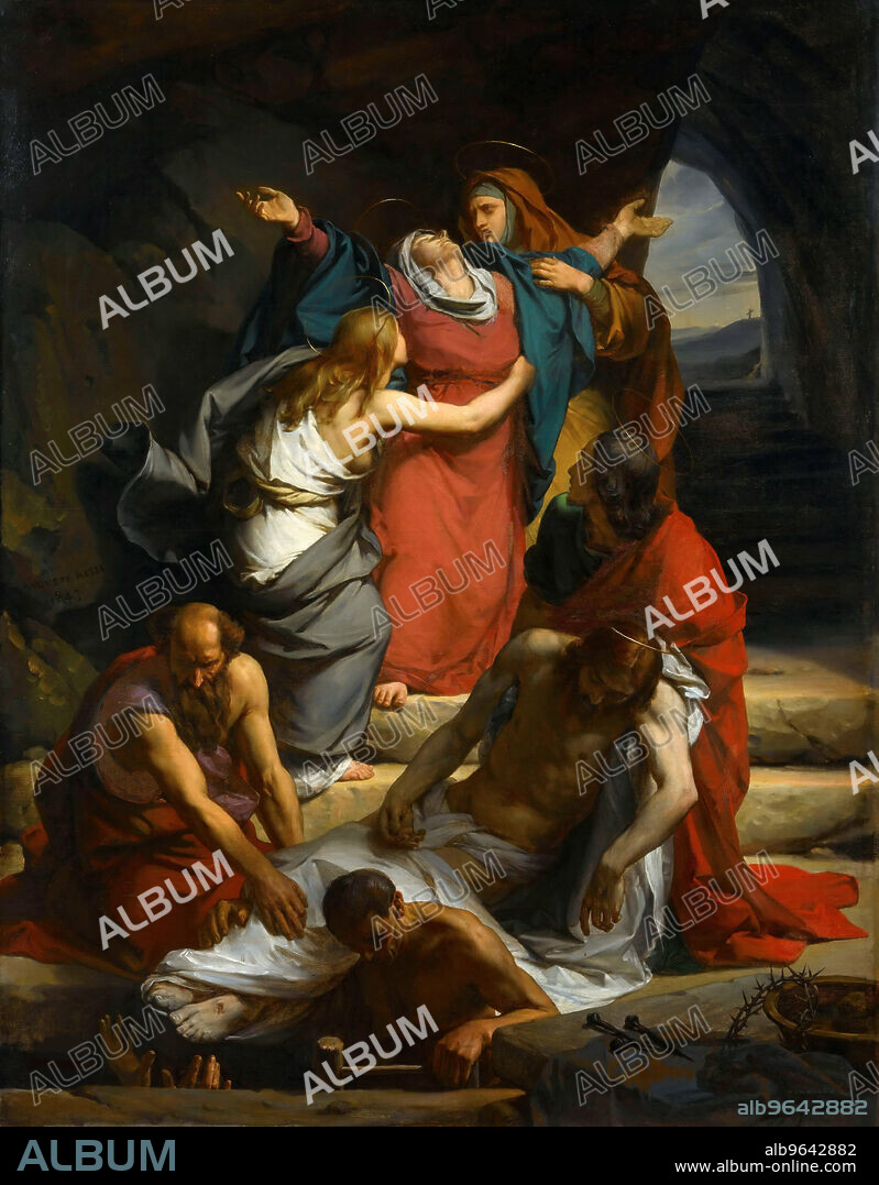 NICOLAS-AUGUSTE HESSE. Swoon of the Virgin.