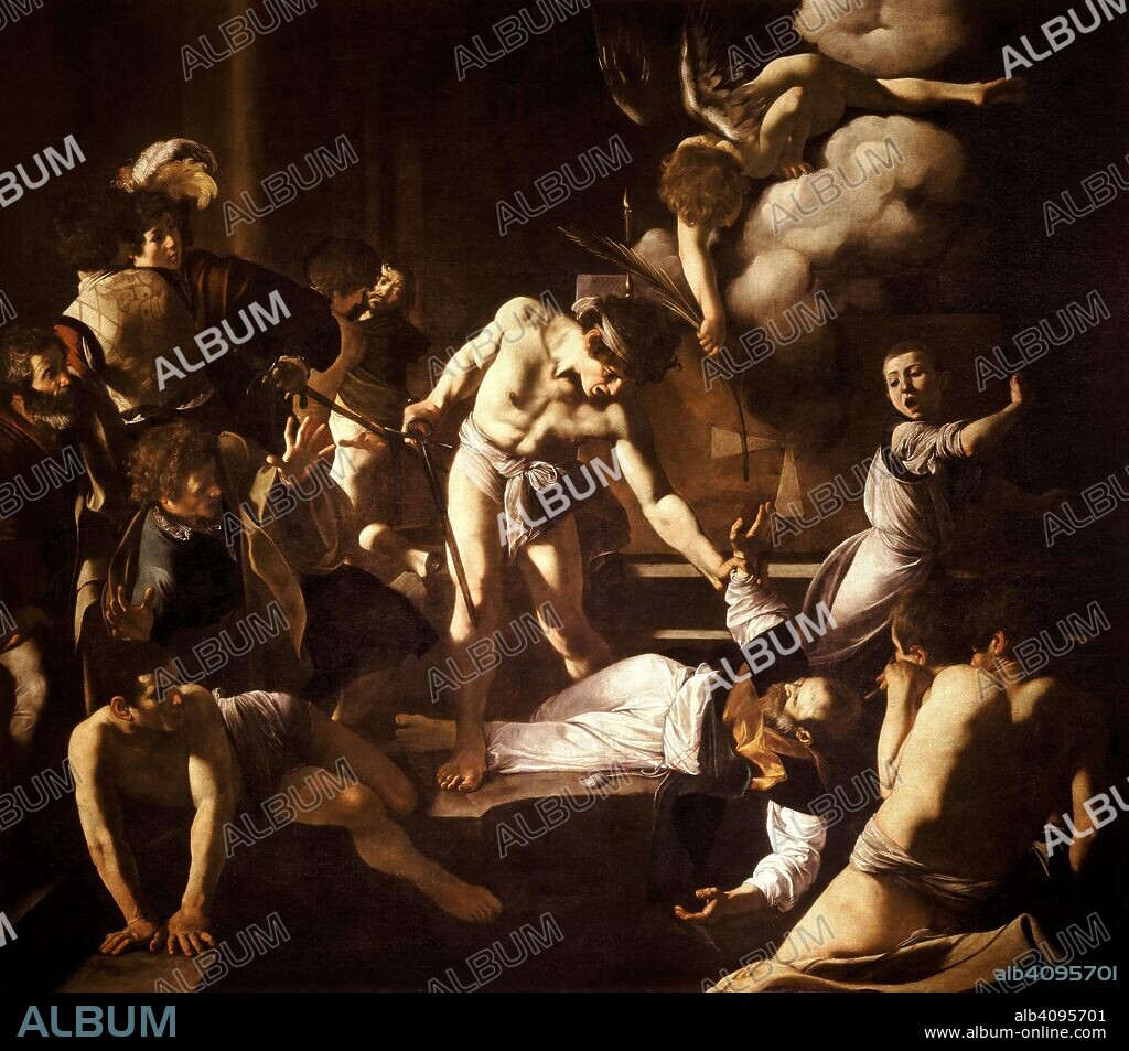 CARAVAGGIO. The Martyrdom of Saint Matthew.