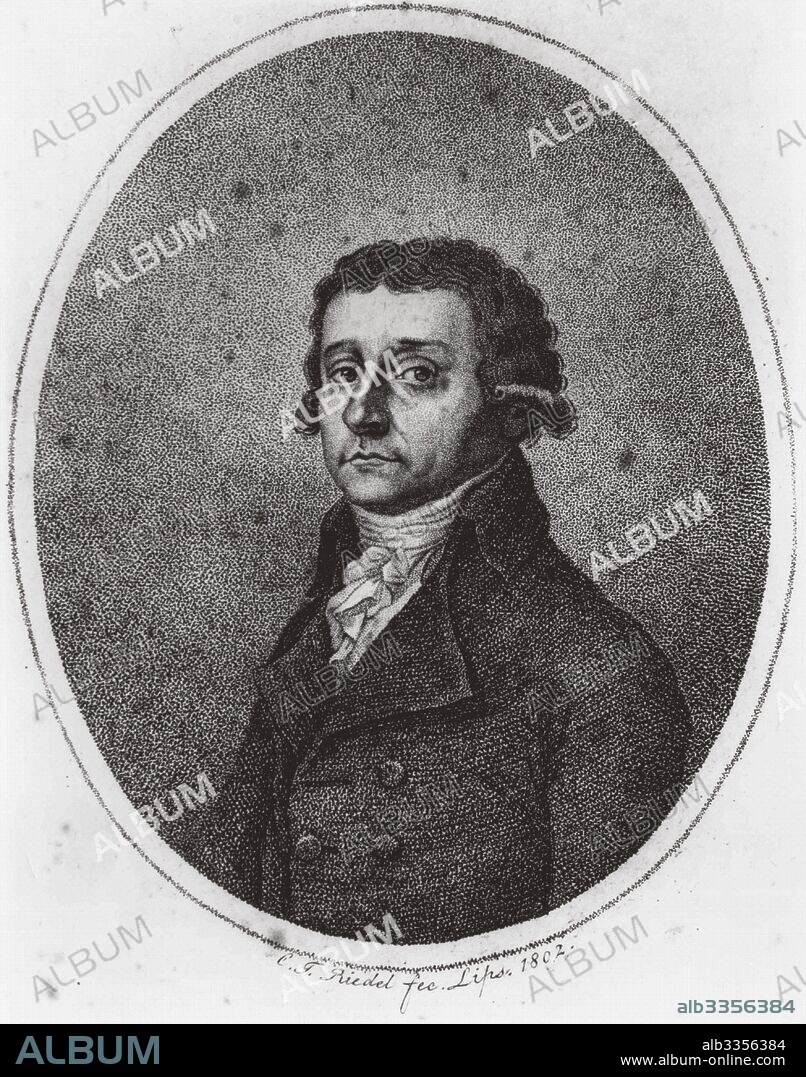CARL TRAUGOTT RIEDEL. Antonio Salieri (1750-1825).