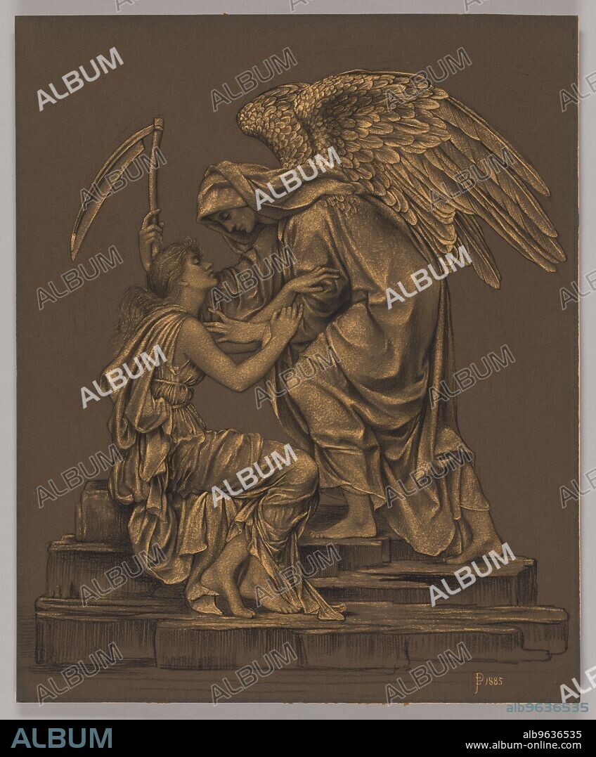 MARY EVELYN DE MORGAN. The Angel of Death, 1885.