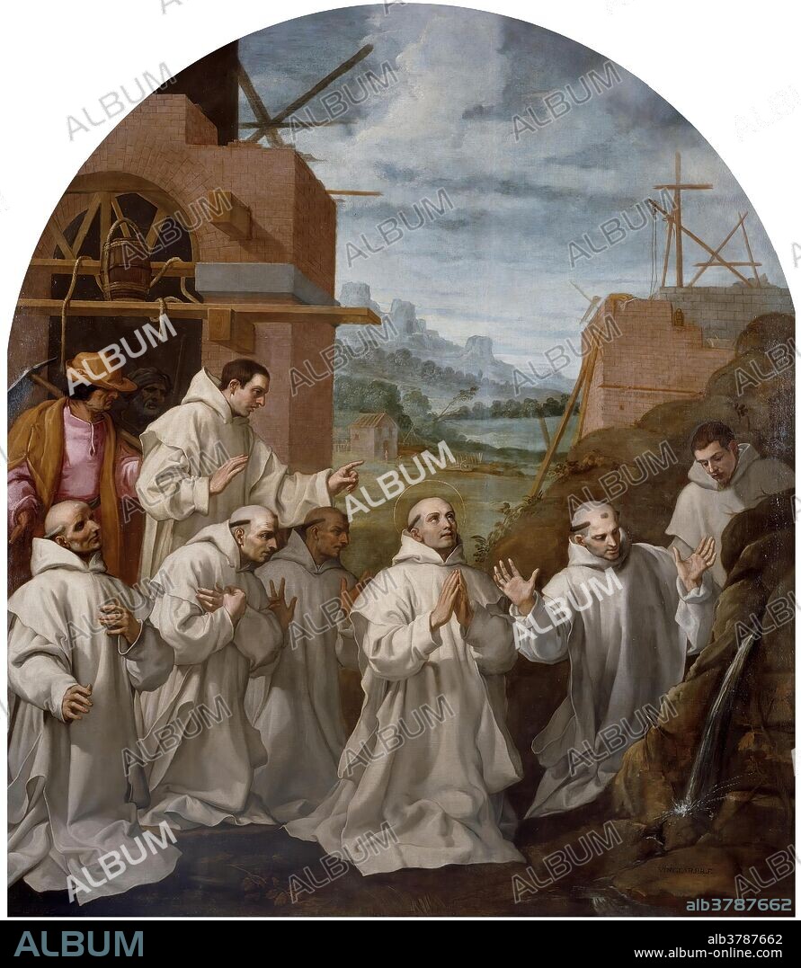 VINCENZO CARDUCCI. Vicente Carducho / 'The Miracle of the Spring'. 1626 - 1632. Oil on canvas.