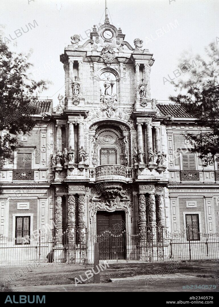 MATÍAS FIGUEROA y ANTONIO MATÍAS FIGUEROA. Sevilla, Palacio de San Telmo, portada.