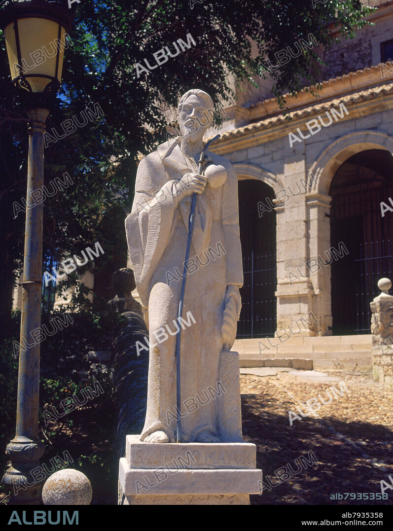 ESTATUA DE SANTIAGO EL MAYOR.