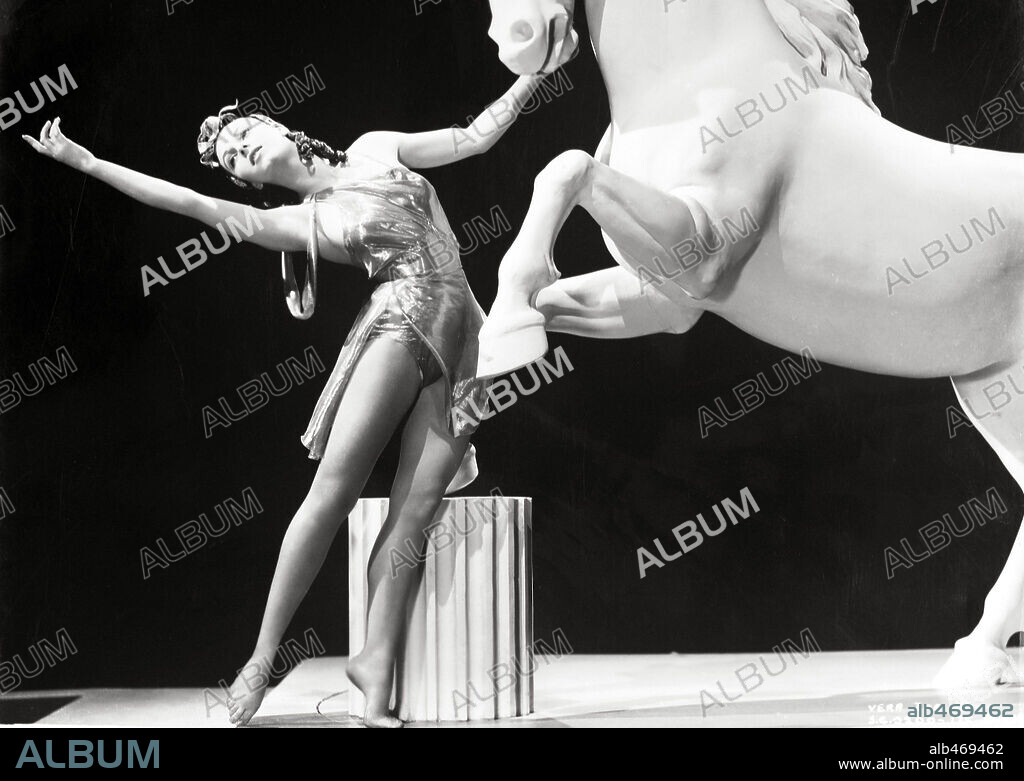 VERA ZORINA in THE GOLDWYN FOLLIES, 1938, directed by GEORGE MARSHALL. Copyright UNITED ARTISTS.