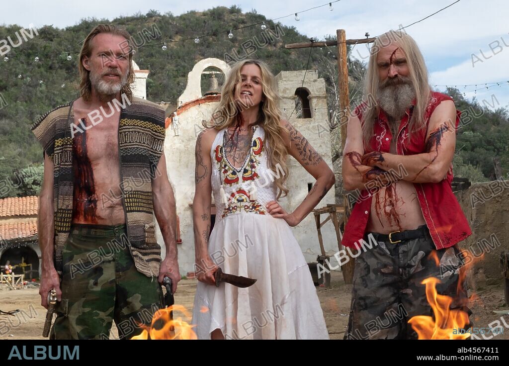 BILL MOSELEY, RICHARD BRAKE und SHERI MOON ZOMBIE in 3 FROM HELL, 2019 (3 FOR HELL), unter der Regie von ROB ZOMBIE. Copyright LIONS GATE FILMS.