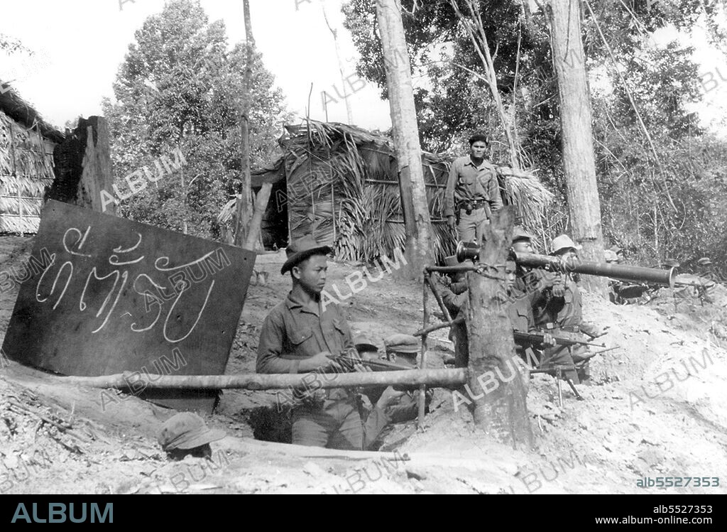 The Laotian Civil War (1953–75) was fought between the Communist Pathet Lao (including many North Vietnamese of Lao ancestry) and the Royal Lao Government in which both the political rightists and leftists received heavy external support for a proxy war from the global Cold War superpowers. Among United States Central Intelligence Agency Special Activities Division US and Hmong veterans of the conflict, it is known as the Secret War. The Kingdom of Laos was a covert theatre for battle for the other belligerents during the Vietnam War. The Franco–Lao Treaty of Amity and Association signed 22 October 1953, transferred remaining French powers – except control of military affairs – to the Royal Lao Government – which did not include any representatives from the Lao Issara anti-colonial armed nationalist movement — and otherwise establishing Laos as an independent member of the French Union. The following years were marked by a rivalry between the neutralists under Prince Souvanna Phouma, the right wing under Prince Boun Oum of Champassak, and the left-wing Lao Patriotic Front under Prince Souphanouvong and future Prime Minister Kaysone Phomvihane. A number of attempts were made to establish coalition governments, and a 'tri-coalition' government was finally seated in Vientiane. The fighting in Laos involved the North Vietnamese Army, U.S., Thai, and South Vietnamese forces directly and through irregular proxies in a battle for control over the Laotian Panhandle. The North Vietnamese Army occupied the area for use as the Ho Chi Minh Trail supply corridor and staging area for offensives into South Vietnam. There was a second major theatre of action on and near the northern Plain of Jars. The North Vietnamese and Pathet Lao emerged victorious in 1975, as part of the general communist victory in Indochina that year.