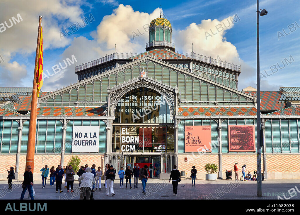 El Born Center for Culture and Memory, Plaza Comercial, Barcelona, Catalonia, Spain.