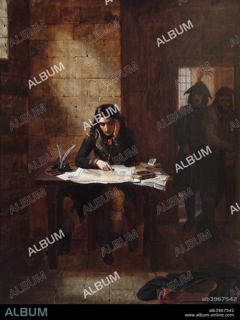 'Napoleon in the Prison of Nice in 1794', 1841. From the collection of Apsley House, London.