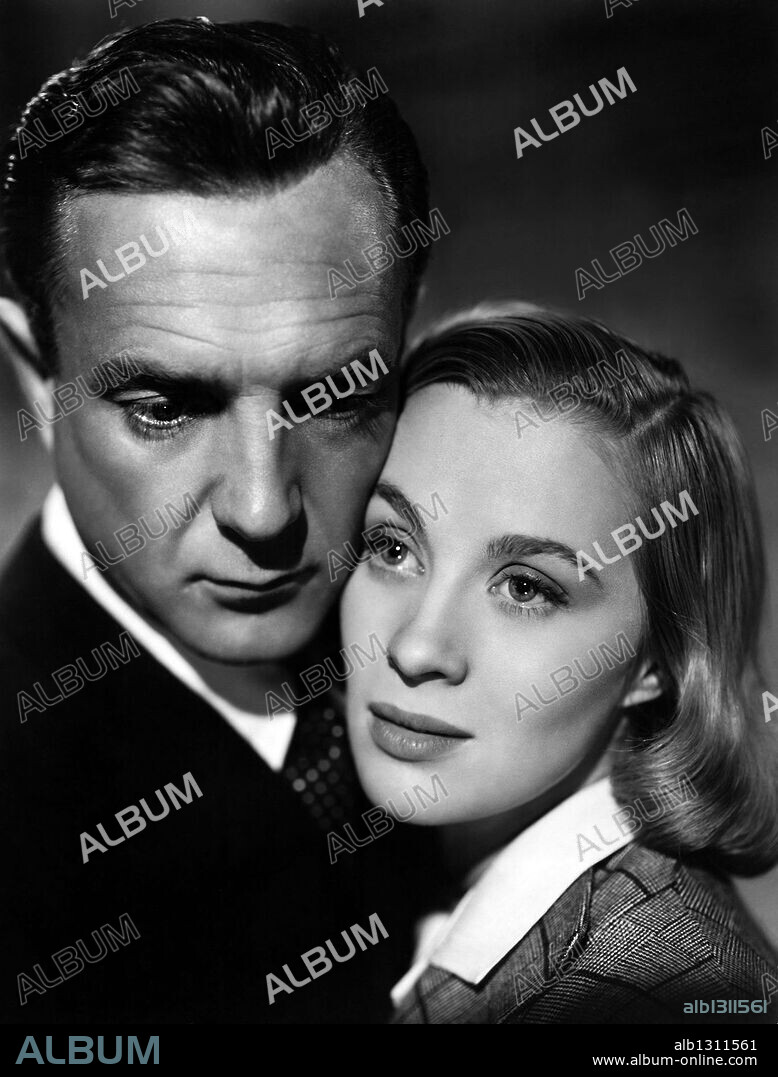 MAI ZETTERLING in BLACKMAILED, 1951, directed by MARC ALLEGRET. Copyright RANK.
