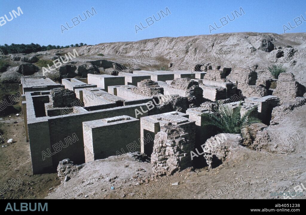 Hanging Gardens of Babylon, Iraq. Part of the Southern Palace of Nebuchadnezzar II built in the 6th century BC, these ruins are speculated to be the remains of the famous Hanging Gardens that he built for his homesick wife Amyitis. Although the gardens are known as having been one of the Seven Wonders of the Ancient World, whether they did in fact really exist is disputed by archaeologists, some of whom believe they were confused with gardens at Nineveh.