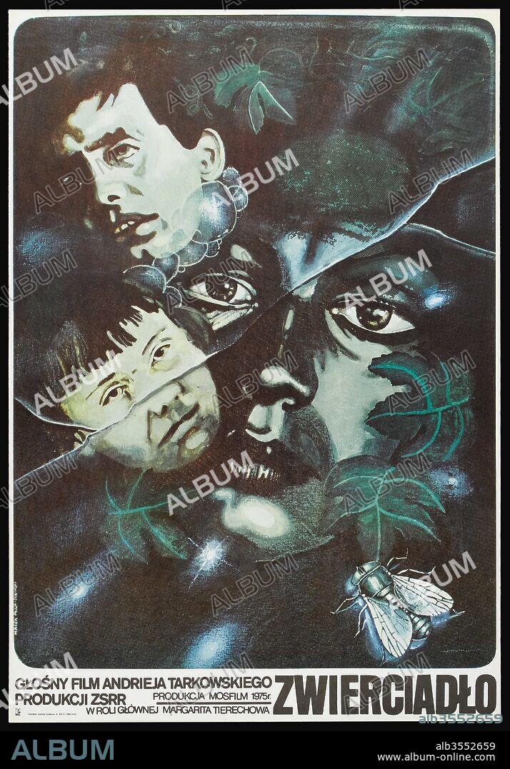 Poster of THE MIRROR, 1975 (ZERKALO), directed by ANDREI TARKOVSKY. Copyright MOSFILM.