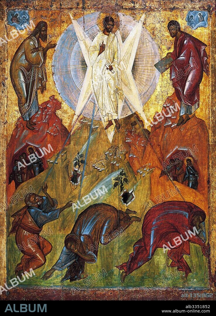 THEOPHANES THE GREEK. The Transfiguration of Jesus.