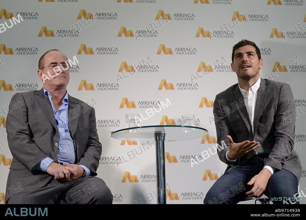 Madrid, 05/10/2015. Presentación de Iker Casillas como imagen de Arriaga Asociados. Foto: Maya Balanya ARCHDC.