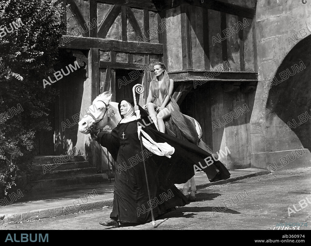 MAUREEN O'HARA dans LADY GODIVA OF COVENTRY, 1955. Copyright UNIVERSAL PICTURES.