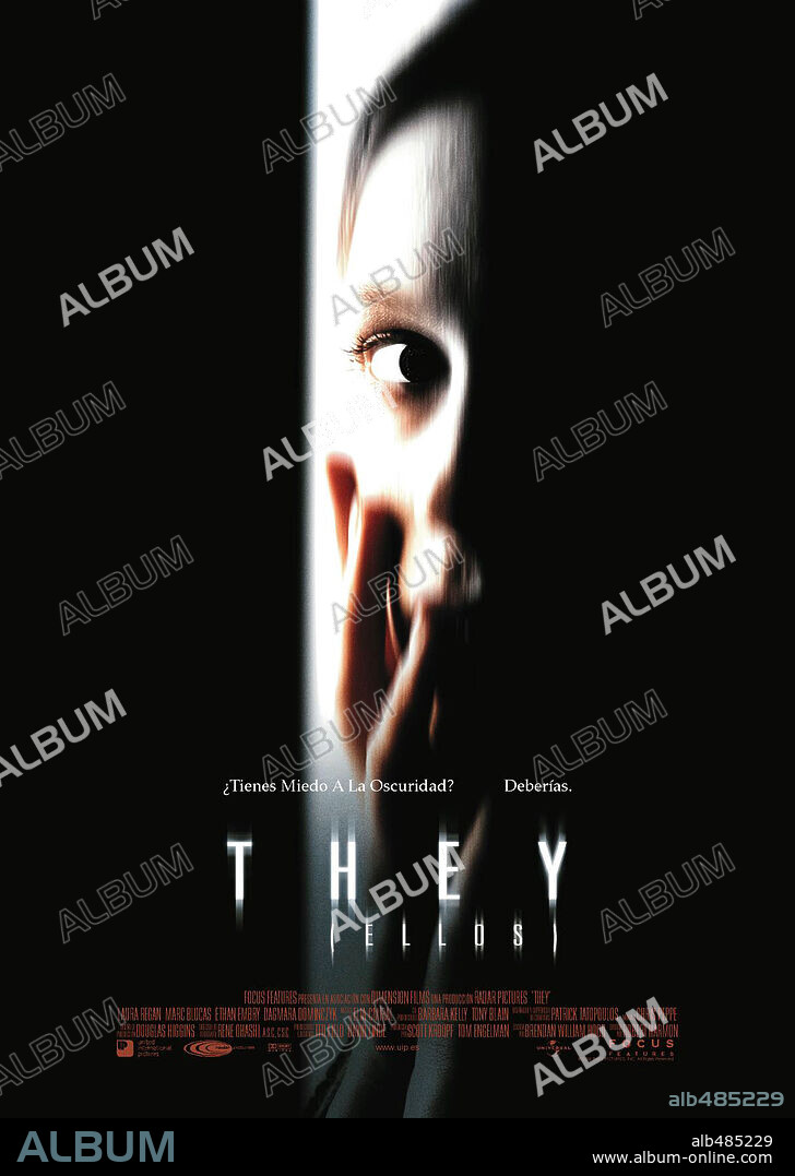 Poster de THEY [ELLOS], 2002 (THEY), dirigida por ROBERT HARMON. Copyright DIMENSION FILMS.