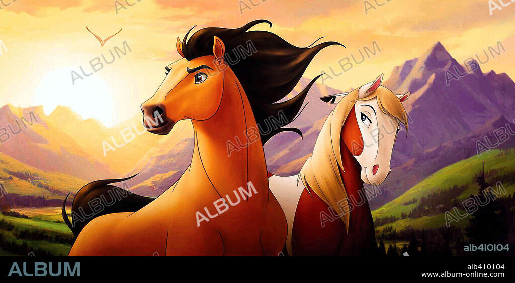 SPIRIT, EL CORCEL INDOMABLE, 2002 (SPIRIT: STALLION OF THE CIMARRON), dirigida por KELLY ASBURY y LORNA COOK. Copyright DREAMWORKS.