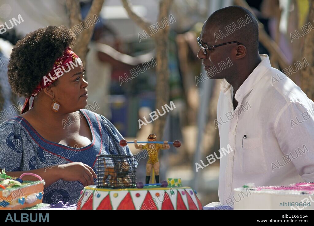 IDRIS ELBA and JILL SCOTT in THE NO. 1 LADIES' DETECTIVE AGENCY, 2008 (NO. 1 LADIES' DETECTIVE AGENCY, THE-TV), directed by ANTHONY MINGHELLA. Copyright Film Afrika Worldwide/ BBC/ Mirage Enterprises.