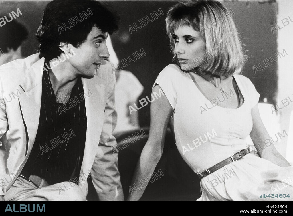 GRIFFIN DUNNE y ROSANNA ARQUETTE en JO, QUE NOCHE!, 1985 (AFTER HOURS), dirigida por MARTIN SCORSESE. Copyright WARNER BROTHERS.