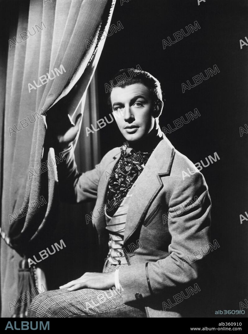 ROBERT TAYLOR en MARGARITA GAUTIER, 1936 (CAMILLE), dirigida por GEORGE CUKOR. Copyright M.G.M.