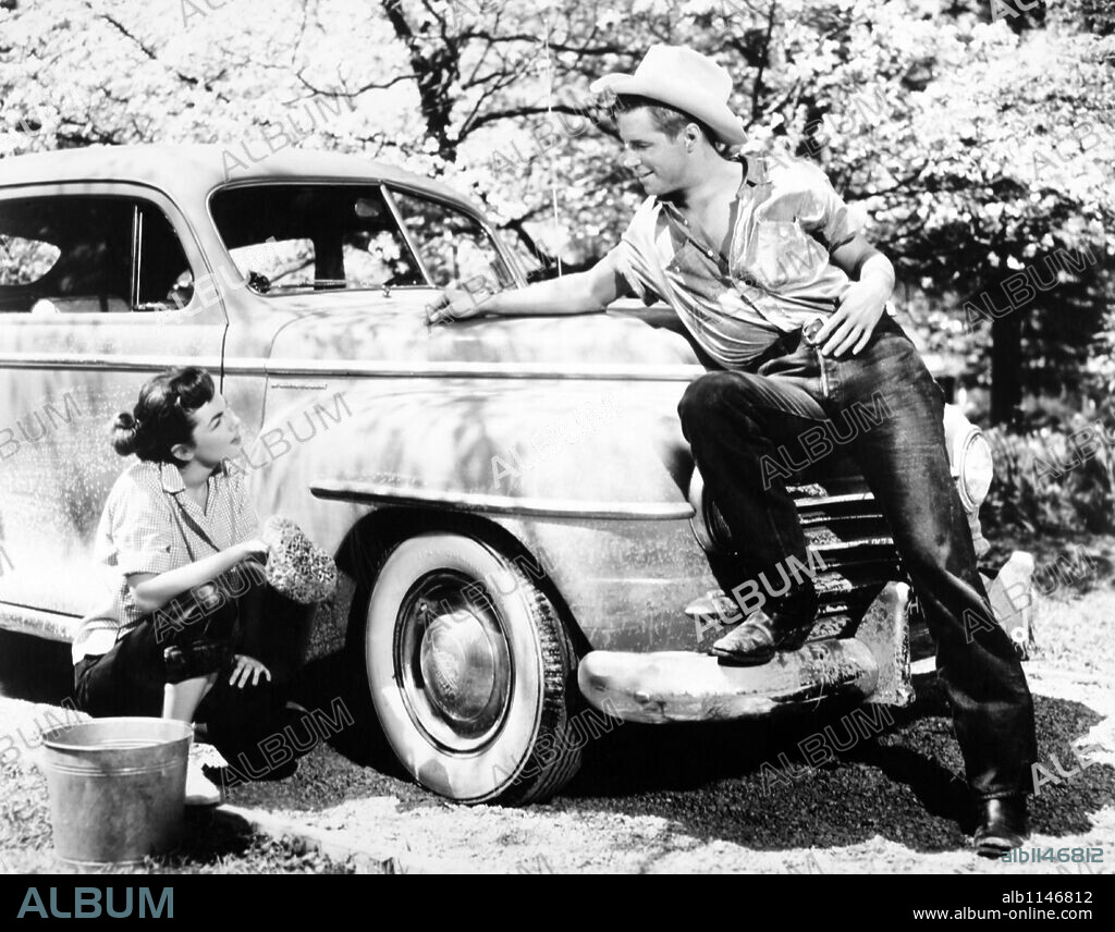 GEORGE PEPPARD en CON EL LLEGO EN ESCANDALO, 1960 (HOME FROM THE HILL), dirigida por VINCENTE MINNELLI. Copyright M.G.M.