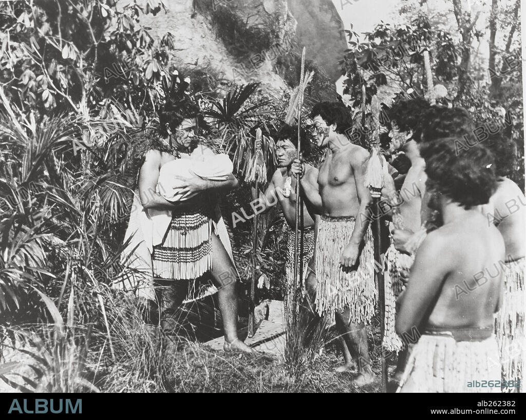 EL VALLE DE LOS MAHORIES, 1954 (THE SEEKERS), dirigida por KEN ANNAKIN. Copyright RANK.