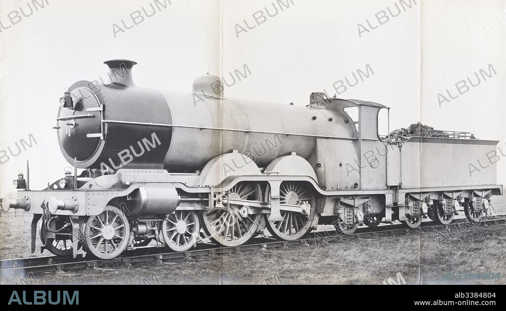 Locomotive no 37: 4-4-2 Atlantic Express Engine.