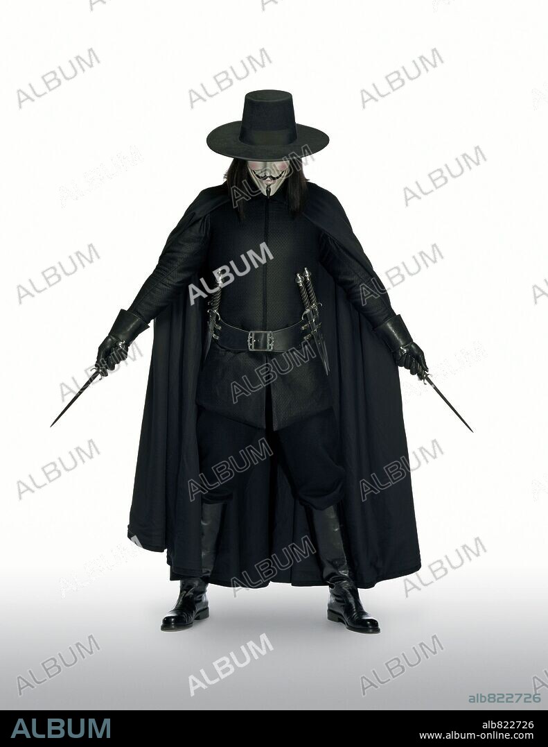 HUGO WEAVING dans V FOR VENDETTA, 2005, réalisé par JAMES MCTEIGUE. Copyright WARNER BROS. / CARPI, CLAUDIO.