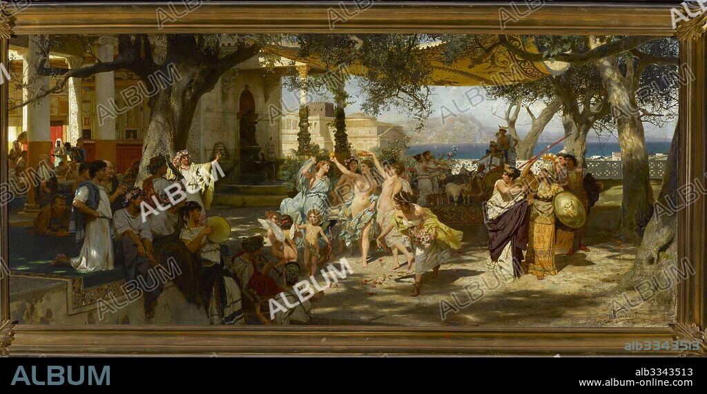 HENRYK SIEMIRADZKI. The Judgement of Paris.