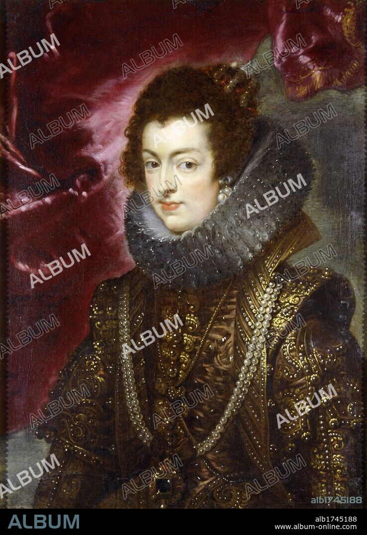 Peter Paul Rubens / 'Retrato de Isabel de Borbón'.