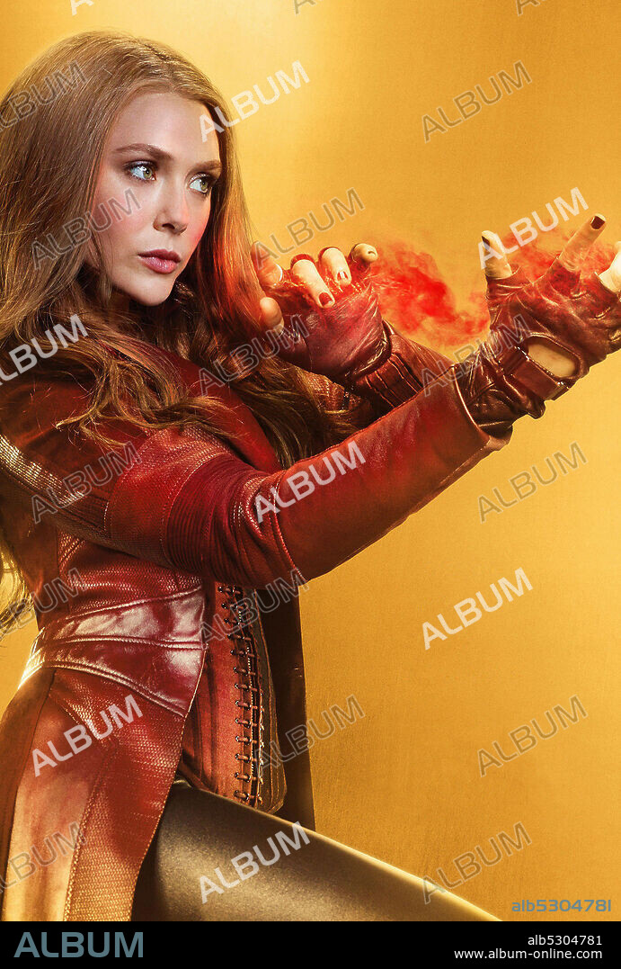 ELIZABETH OLSEN in CAPTAIN AMERICA: CIVIL WAR, 2016, unter der Regie von ANTHONY RUSSO und JOE RUSSO. Copyright MARVEL ENTERTAINMENT/MARVEL STUDIOS.