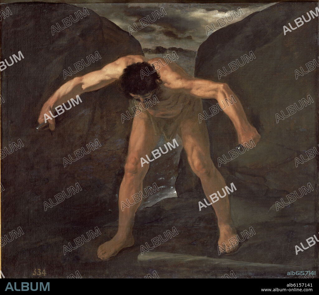 FRANCISCO DE ZURBARAN. HERCULES SEPARA LOS MONTES CALPE Y ABYLA - 1634 - OLEO/LIENZO - BARROCO ESPAÑOL - 136x167cm - NP1241.
