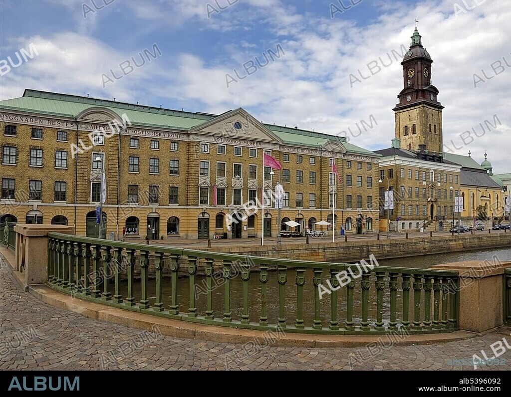 Gothenburg City Museum in the building of the traditional Swedish East India Company, Gothenburg, Sweden, Europe