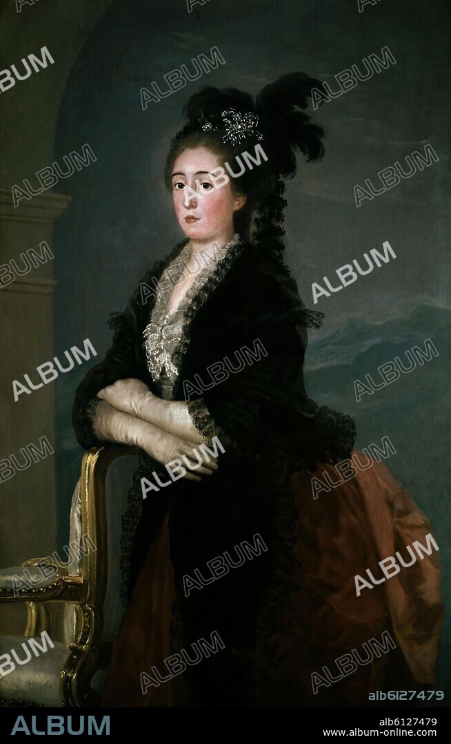 FRANCISCO DE GOYA. 'María Teresa de Vallabriga', 1783, Óleo sobre lienzo, 151 x 97 cm.