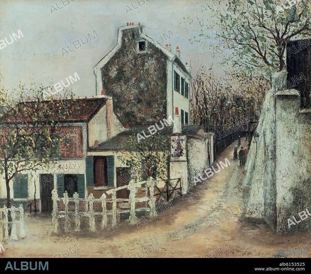MAURICE UTRILLO. Lapin Agile - 20th century - oil on canvas.