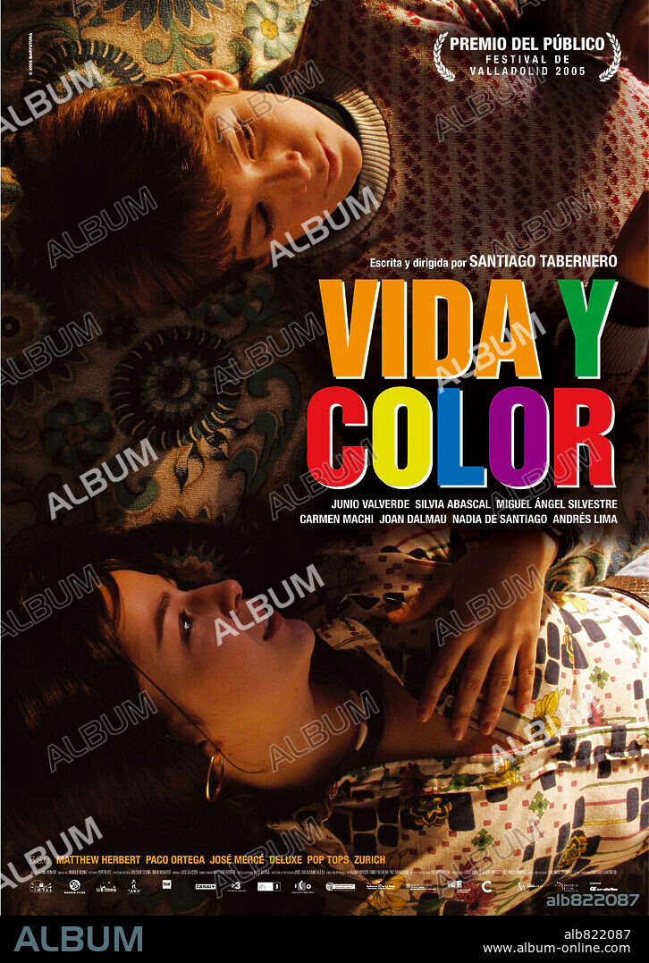Poster de VIDA Y COLOR, 2005, dirigida por SANTIAGO TABERNERO. Copyright Bausan Films S.L./IMVAL Producciones.