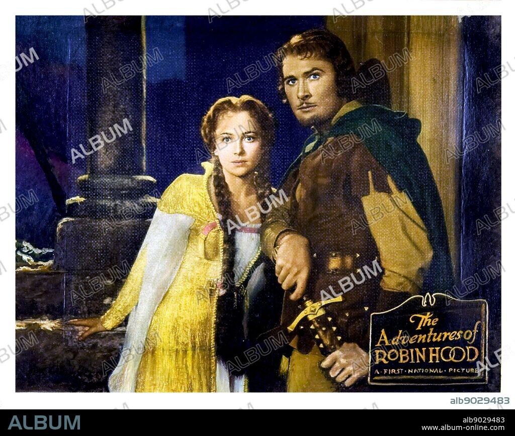 The Adventures of Robin Hood' a 1938 American swashbuckler film starring Errol Flynn, Olivia de Havilland, Basil Rathbone and Claude Raines.